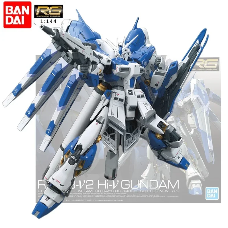 Оригинальная модель Bandai Φ, модель Hi-V-Gundam RG 1/144, сборная модель, игрушки, робот-бойфренд
Оригинальная модель Bandai Φ, модель Hi-V-Gundam RG 1/144, сборная модель, игрушки, робот-бойфренд