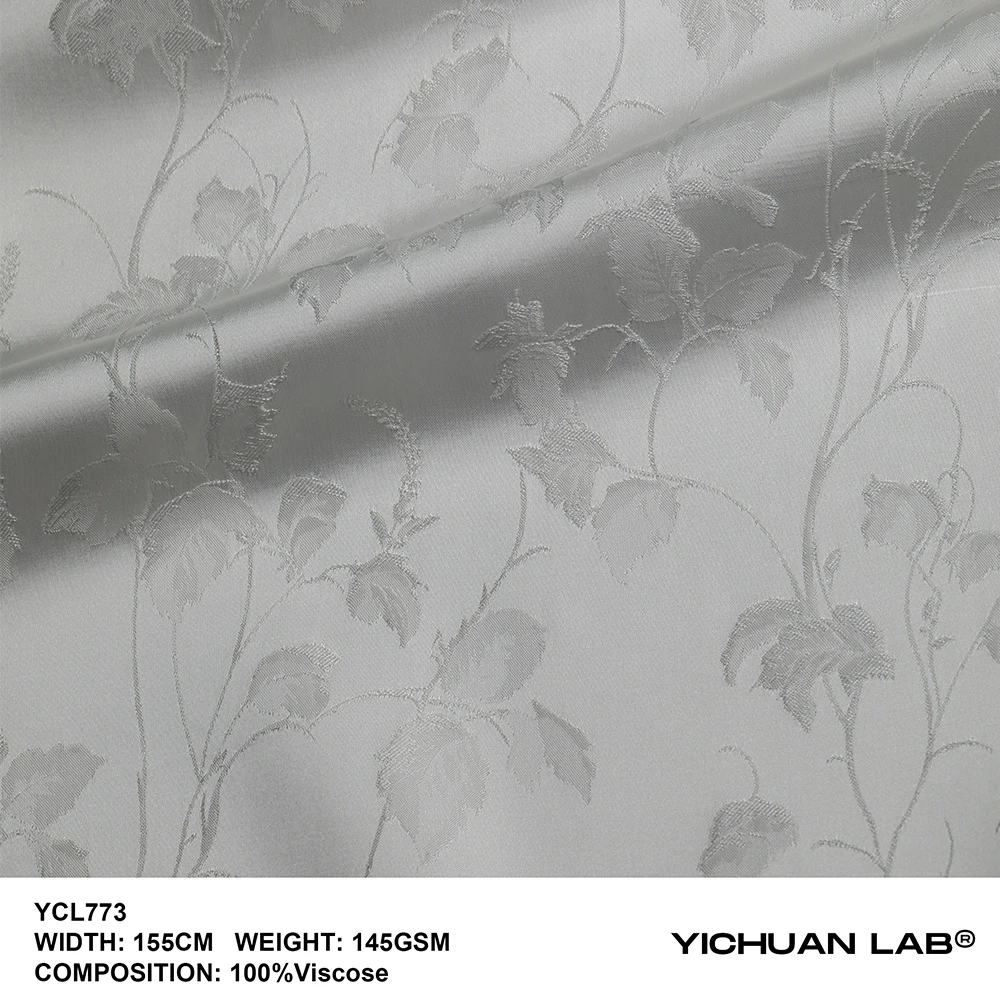 YICHUANLAB Customization Viscose Fabric Floral Semi-bleached Jacquard Commuting Fabric For Dresses Coats Shorts
YICHUANLAB Customization Viscose Fabric Floral Semi-bleached Jacquard Commuting Fabric For Dresses Coats Shorts