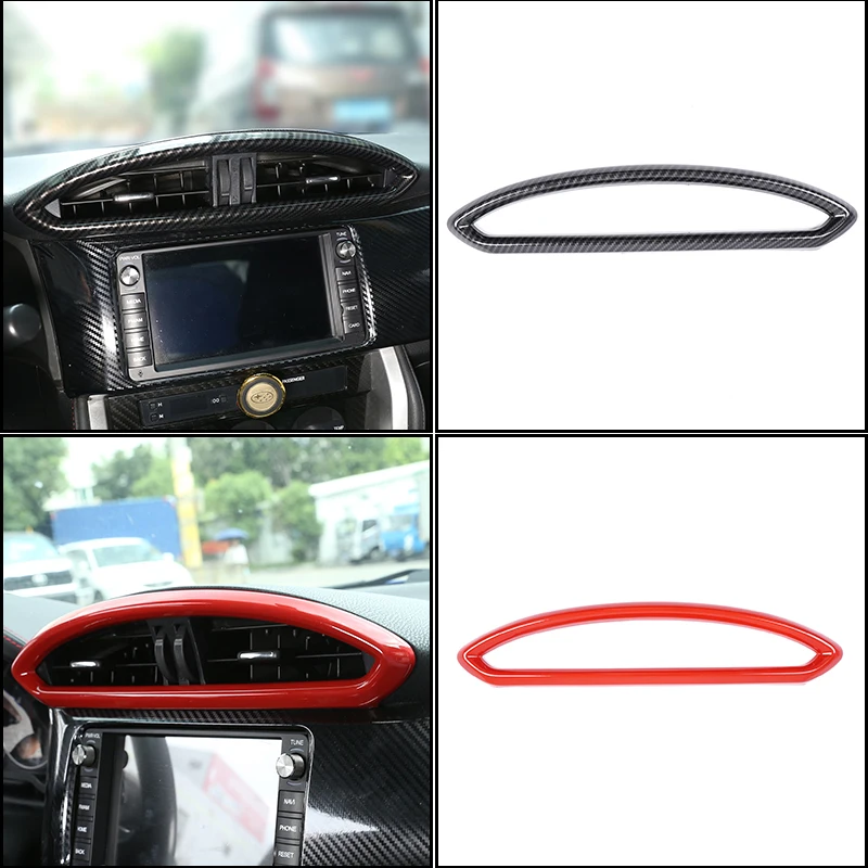 For Subaru BRZ 2012-2020 Carbon Fiber Car Center Dashboard Air Condition Outlet Frame Trim for Toyota 86 2013-2020 Accessories
For Subaru BRZ 2012-2020 Carbon Fiber Car Center Dashboard Air Condition Outlet Frame Trim for Toyota 86 2013-2020 Accessories