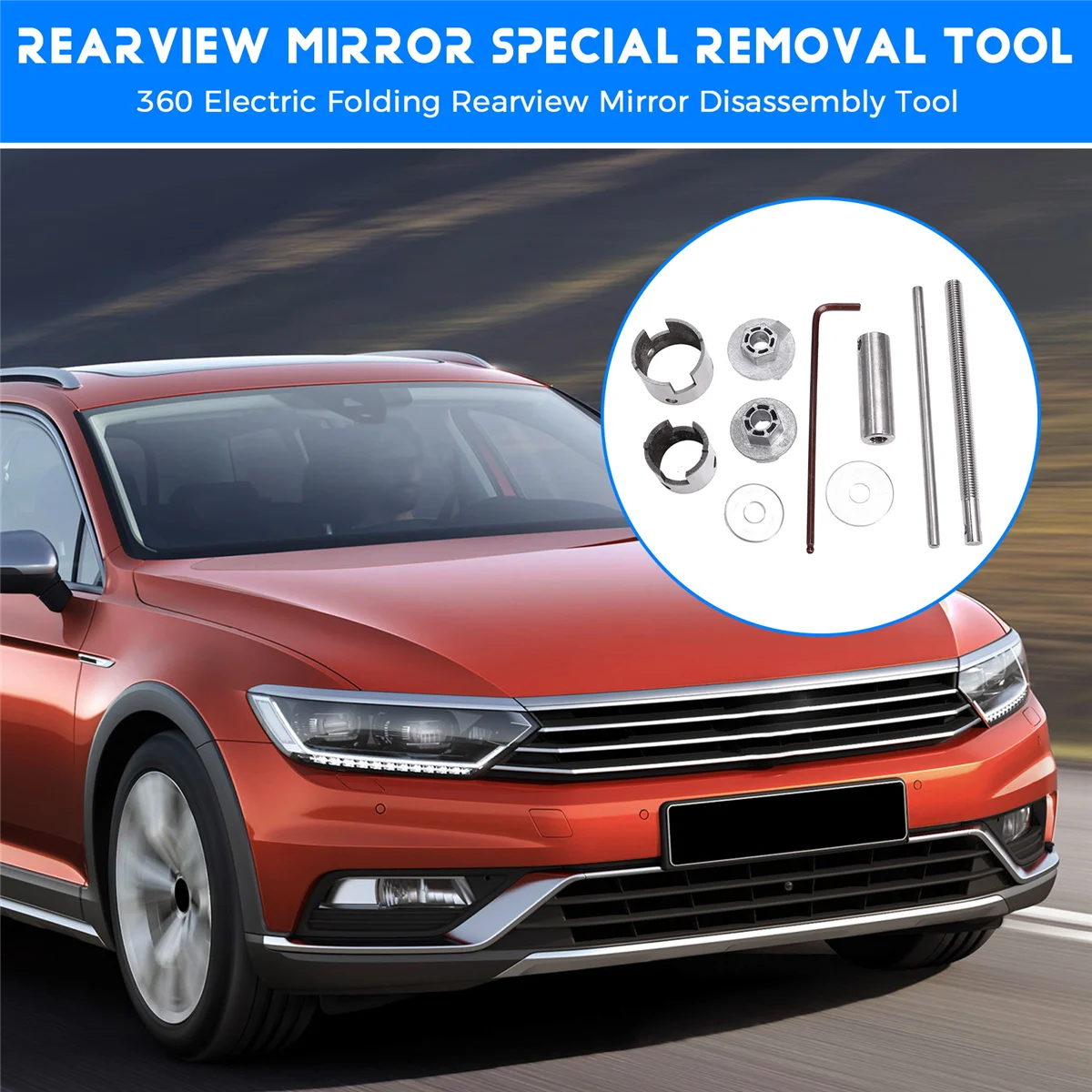 Highly Recommended.Car Electric Folding Rearview Mirror Disassembly Tool for Volkswagen
Highly Recommended.Car Electric Folding Rearview Mirror Disassembly Tool for Volkswagen