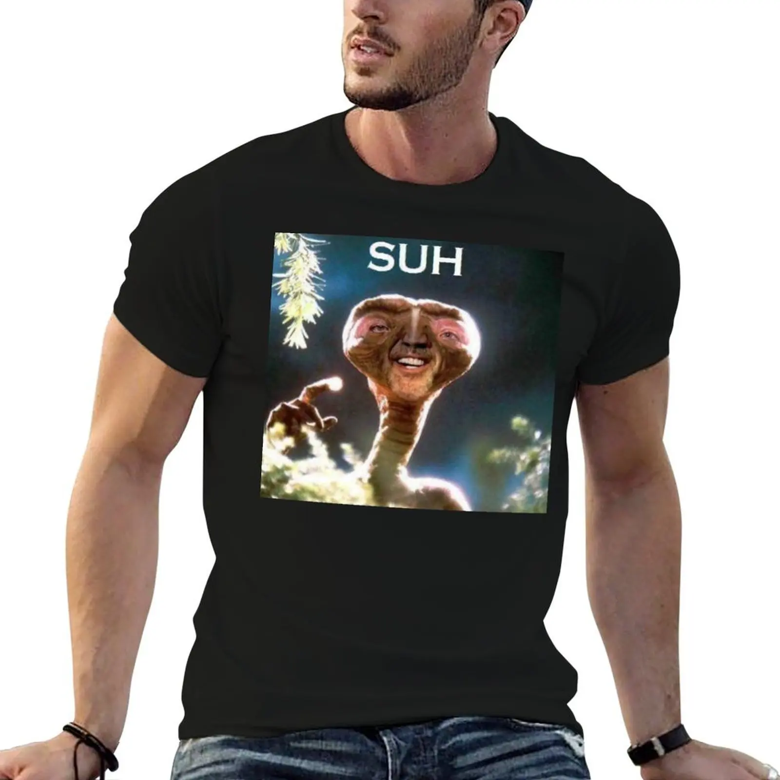 SUH dude E.T meme T-Shirt funny t shirts man anime t shirts oversize t shirt custom print T-shirt
SUH dude E.T meme T-Shirt funny t shirts man anime t shirts oversize t shirt custom print T-shirt