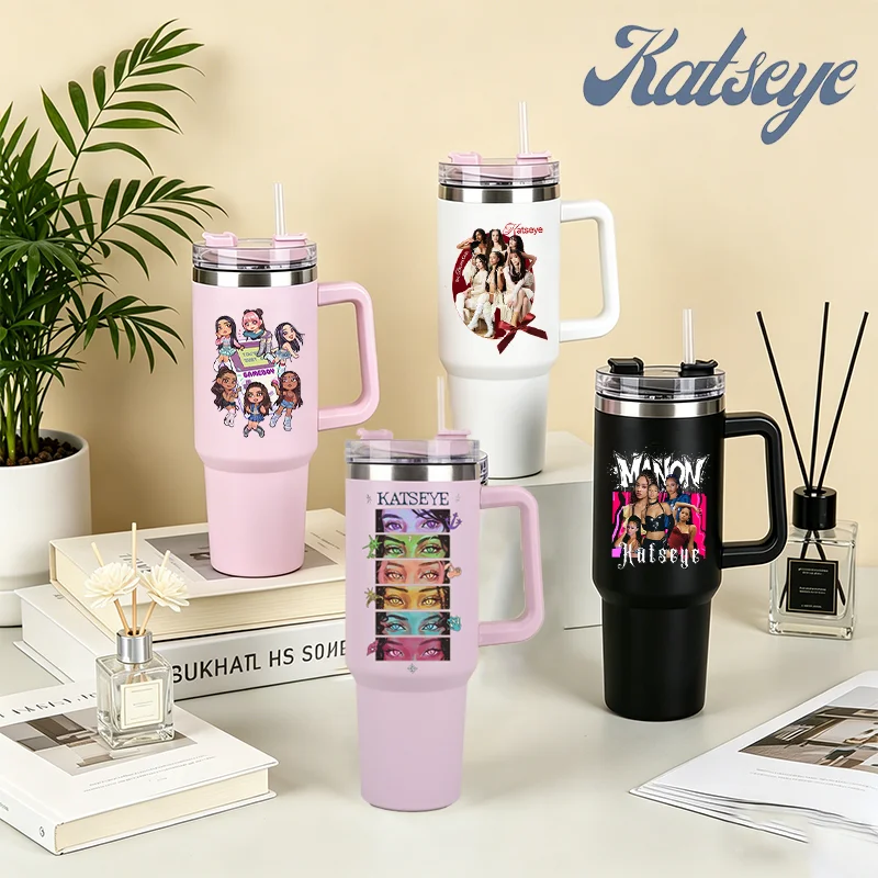 Katseye Stainless Steel Strawing Tumbler Women Pop Cup Large Capacity Summer Cold Drinks Water Bottle Insulated Coffee Mug Gift
Katseye Stainless Steel Strawing Tumbler Women Pop Cup Large Capacity Summer Cold Drinks Water Bottle Insulated Coffee Mug Gift