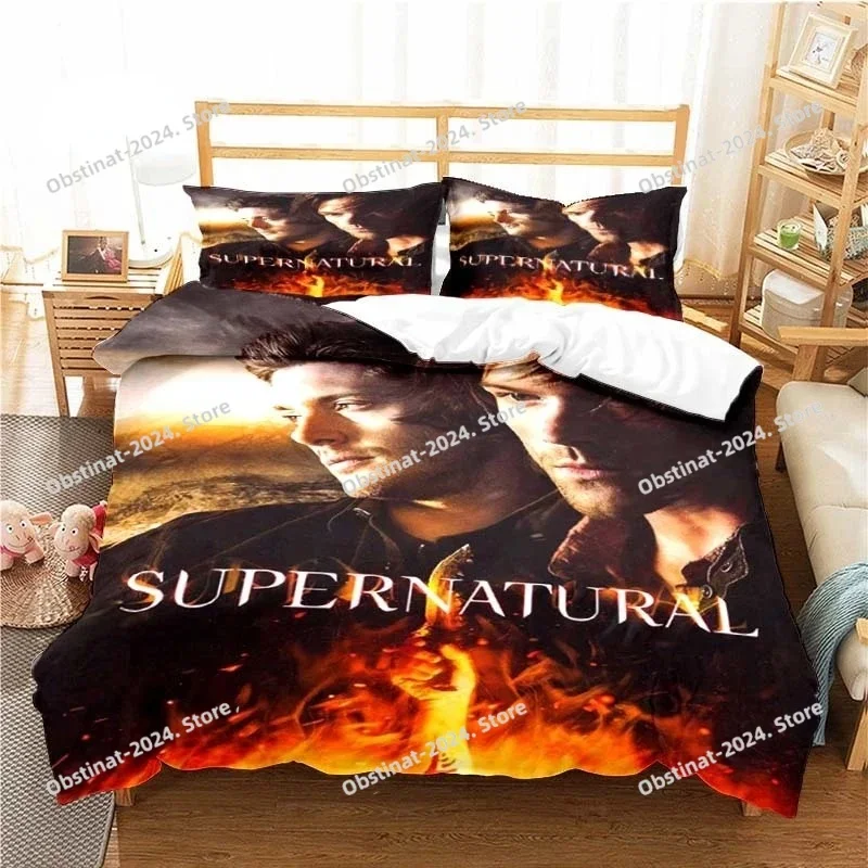 Supernatural Pattern Duvet Cover Set Bedding for Aldult Kids Bed Set Game Quilt Cover Comforter Cover Bedding Set
Supernatural Pattern Duvet Cover Set Bedding for Aldult Kids Bed Set Game Quilt Cover Comforter Cover Bedding Set
