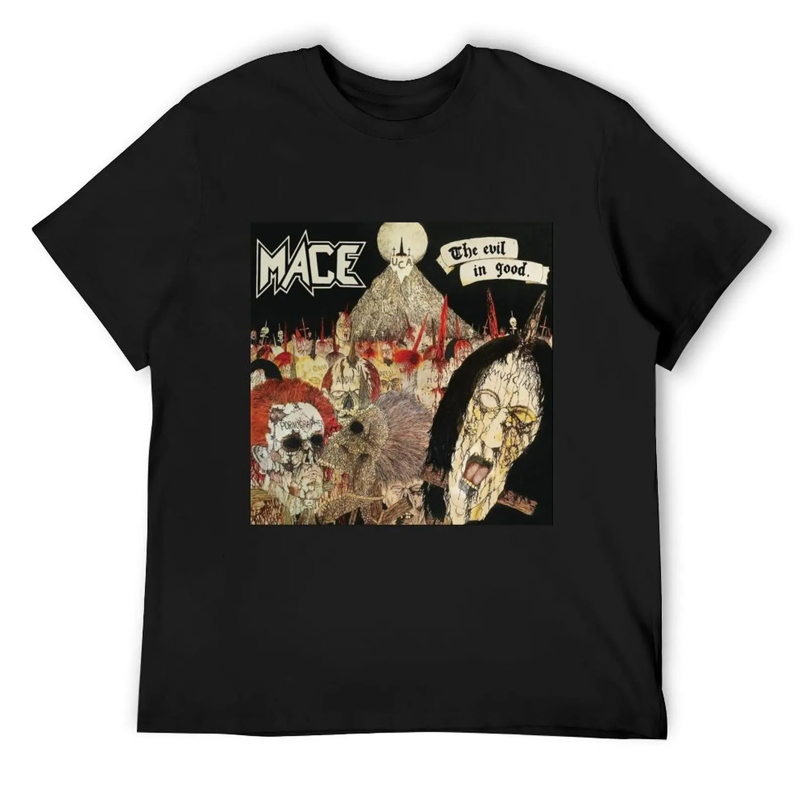 MACE Evil in Good T-Shirt oversize t-shirts man sweat Blouse men graphic t shirts
MACE Evil in Good T-Shirt oversize t-shirts man sweat Blouse men graphic t shirts