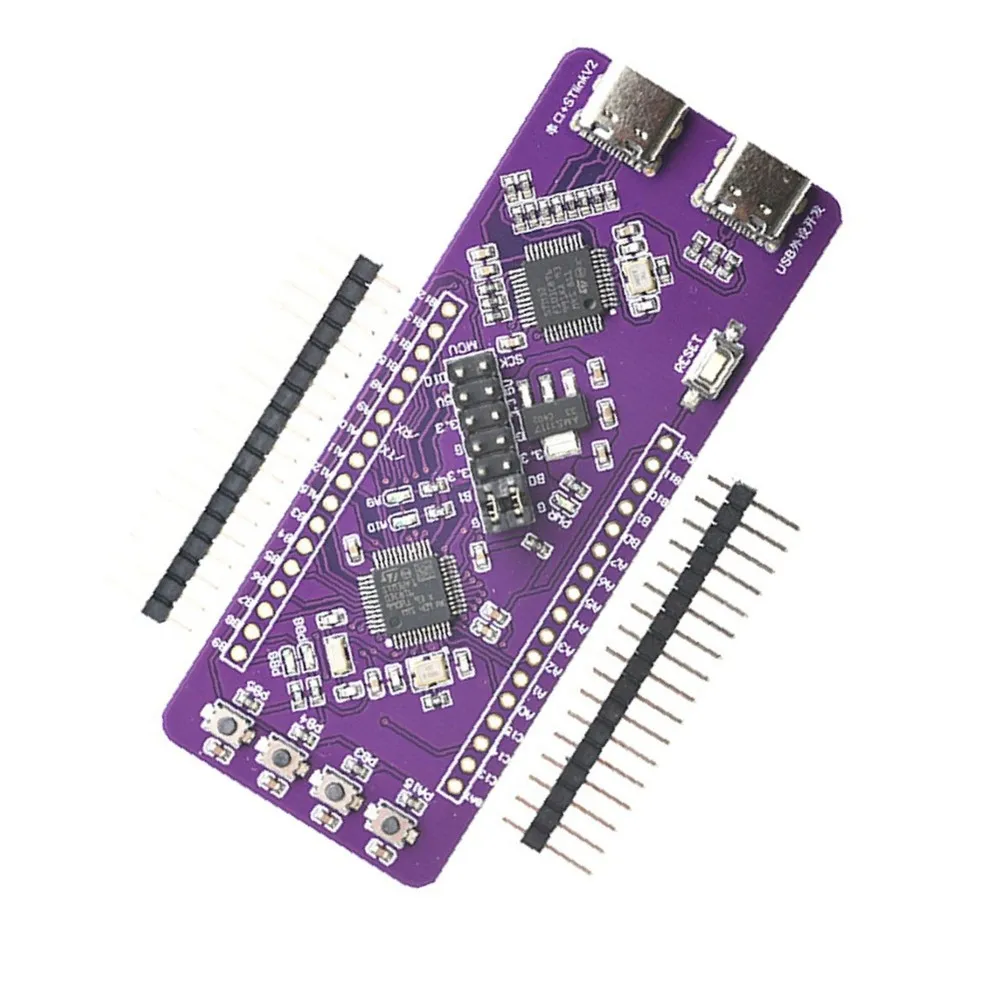 FULL-Embedded Development Programmer For ST-LINK V2 Programmer Type-C USB TTL Serial Downloade For STM32/For Arduino
FULL-Embedded Development Programmer For ST-LINK V2 Programmer Type-C USB TTL Serial Downloade For STM32/For Arduino