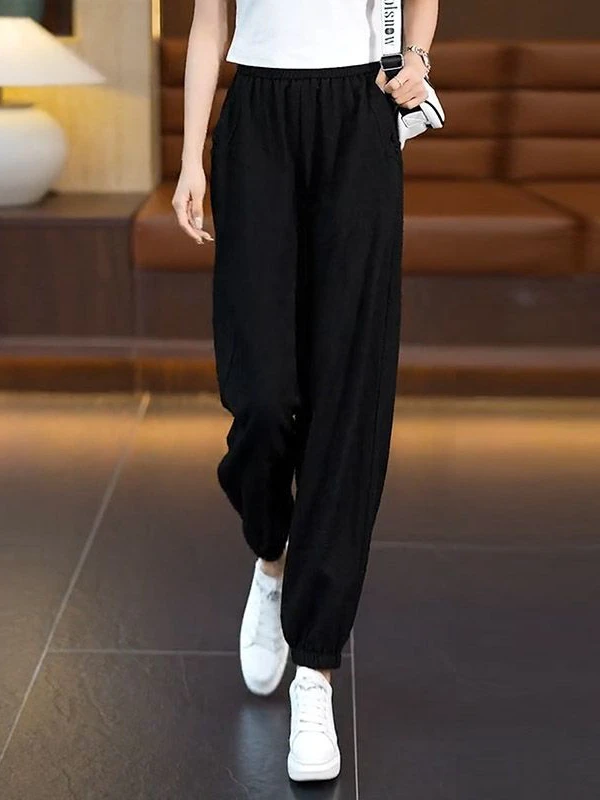 Comfortable Thin Cotton Linen Lantern Leggings Loose High Waist Nine Points Casual Pants Drapey Style Summer Fashion Clothes
Comfortable Thin Cotton Linen Lantern Leggings Loose High Waist Nine Points Casual Pants Drapey Style Summer Fashion Clothes