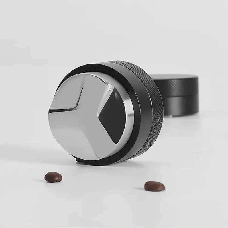 51/53/58mm 2 in 1 Gravity Coffee Distributor and Tamper, Espresso Leveler with 3 Angled Slopes and Flat Base,Home Barista Tool
51/53/58mm 2 in 1 Gravity Coffee Distributor and Tamper, Espresso Leveler with 3 Angled Slopes and Flat Base,Home Barista Tool