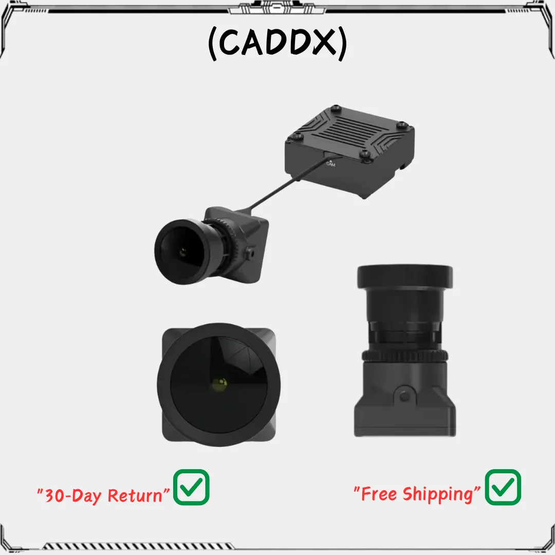 CADDXFPV Инфракрасная камера без света Аналоговая AI Box 0 Люкс Super WDR 1500TVL 120 ° Черно-белый датчик FOV для дрона FPV
CADDXFPV Инфракрасная камера без света Аналоговая AI Box 0 Люкс Super WDR 1500TVL 120 ° Черно-белый датчик FOV для дрона FPV