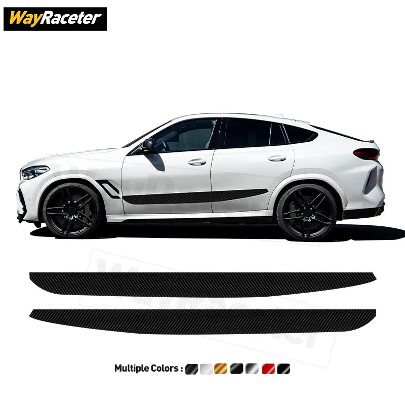 Виниловая наклейка на боковую полоску из углеродного волокна для BMW X6 2020 G06 2025 2024 M60i X6M F96 Competition 2022 2023 M Performance 2021 
Виниловая наклейка на боковую полоску из углеродного волокна для BMW X6 2020 G06 2025 2024 M60i X6M F96 Competition 2022 2023 M Performance 2021