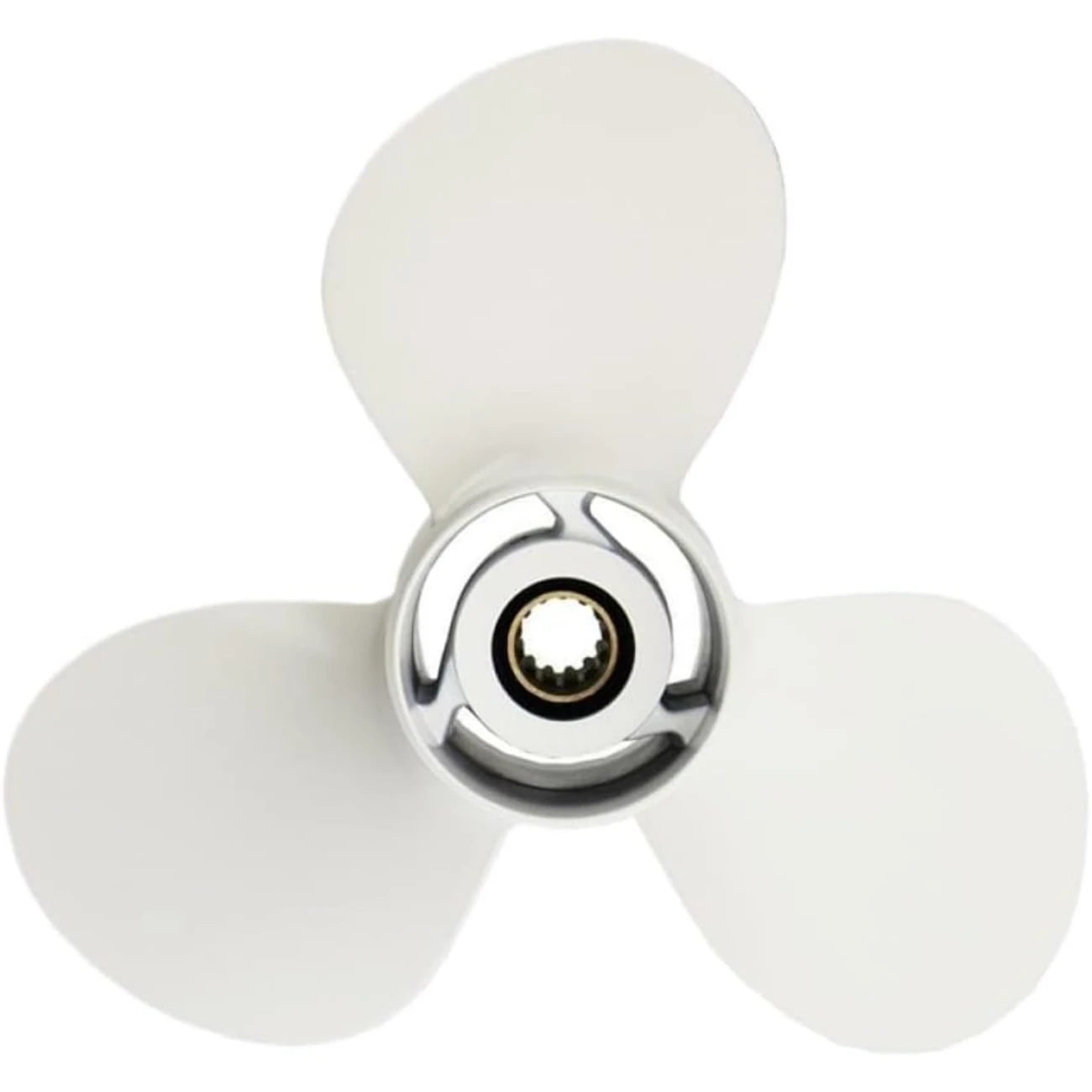 Outboard Propeller 3X11-3/8X12 Aluminum Compatible with Boat Engines 25 to 60 Replacement for 663-45952-02-EL
Outboard Propeller 3X11-3/8X12 Aluminum Compatible with Boat Engines 25 to 60 Replacement for 663-45952-02-EL