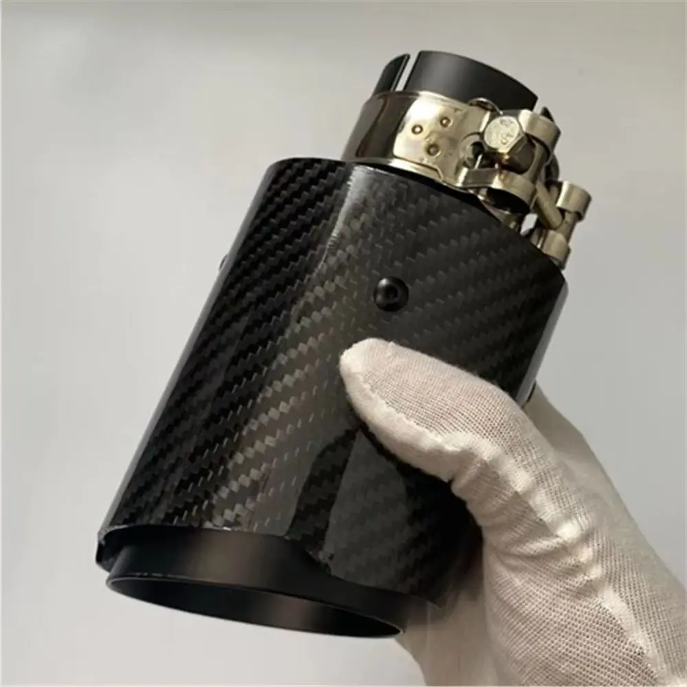 1 шт. универсальный автомобильный глянцевый глушитель из углеродного волокна, наконечник выхлопной системы, глушители для труб, насадка, универсальная прямая нержавеющая сталь, черный RONSI
1 шт. универсальный автомобильный глянцевый глушитель из углеродного волокна, наконечник выхлопной системы, глушители для труб, насадка, универсальная прямая нержавеющая сталь, черный RONSI