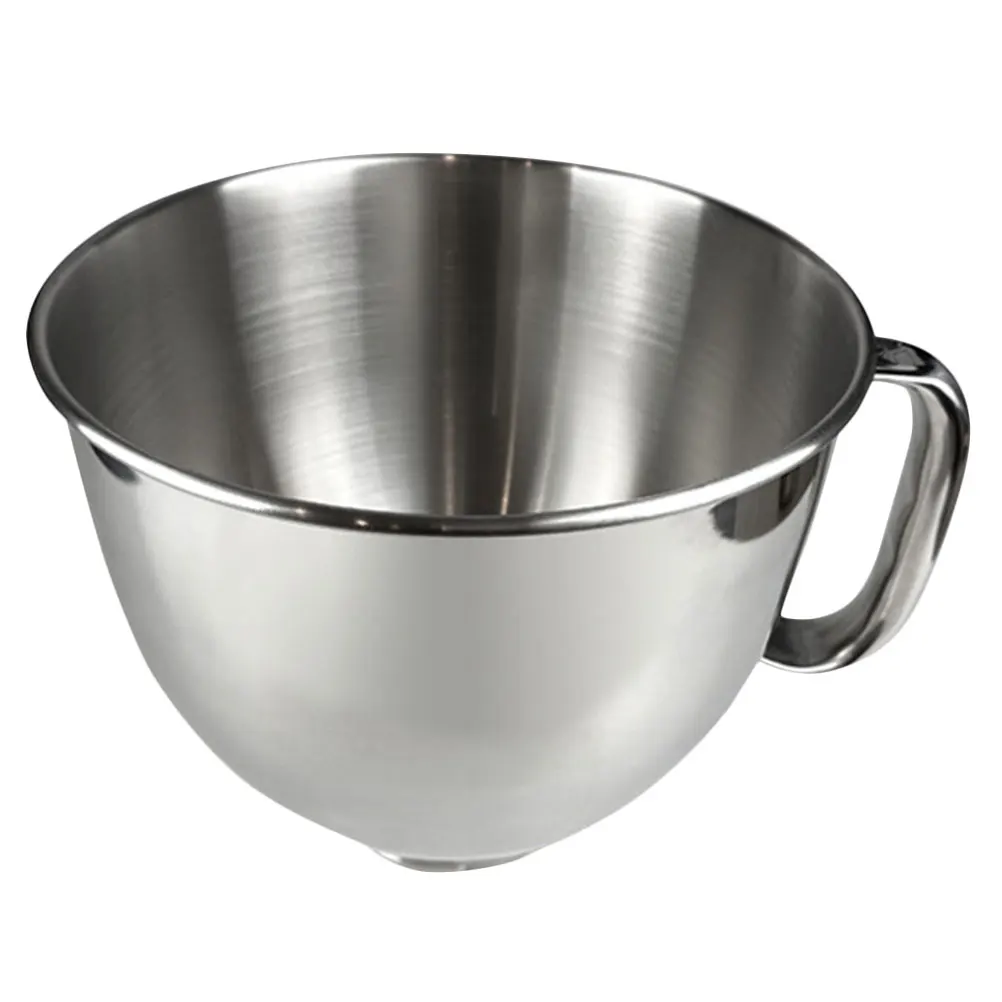 Stainless Steel Mixer Replacement Household Kitchen Mixing Bowl For Stand Mixer Flat Bottom With Handle Dishwasher Safe
Stainless Steel Mixer Replacement Household Kitchen Mixing Bowl For Stand Mixer Flat Bottom With Handle Dishwasher Safe