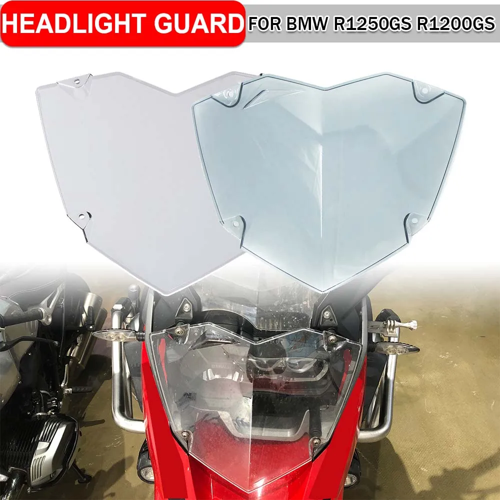 Front Headlight Guard Cover For BMW R1250GS Adventure 2022 R1200GS ADV Motorcycle Lens Protector Head Light Protective Shield