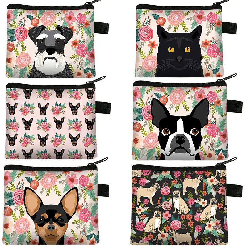 Cute Dog Cat Coin Purse Kawaii Puppy Kitten Flower Coin Bag Woman ID Card Storage Bag Girl Mini Handbag Shopping Wallet Gift
Cute Dog Cat Coin Purse Kawaii Puppy Kitten Flower Coin Bag Woman ID Card Storage Bag Girl Mini Handbag Shopping Wallet Gift