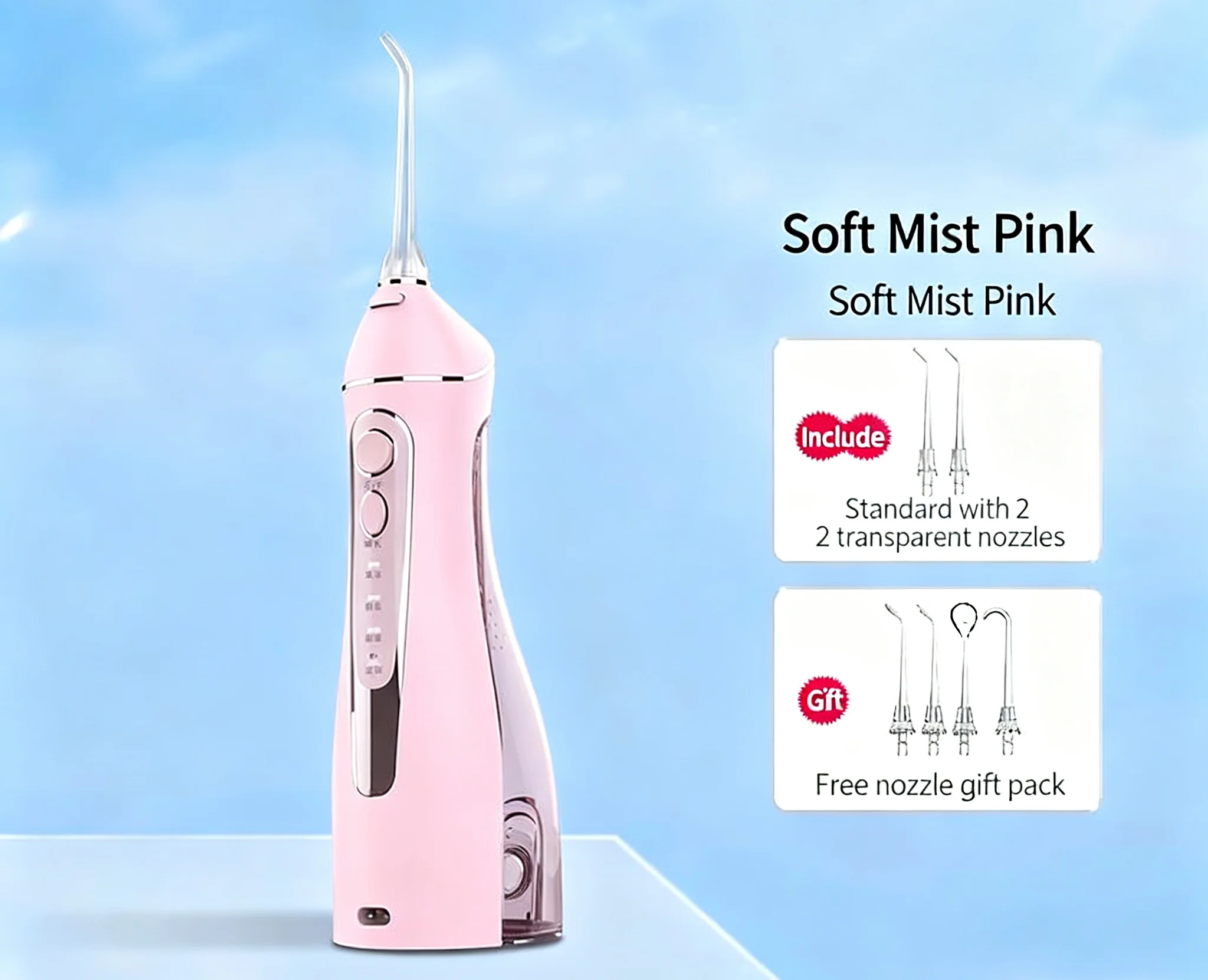 Prooral irrigator 5025 portable electric dental cleaner
Prooral irrigator 5025 portable electric dental cleaner