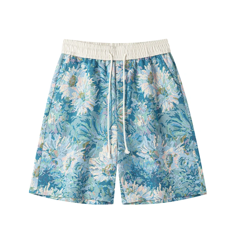 2026 New Retro Flower Knitted Beach Shorts Men's Summer Wear American Ruffian Handsome High-end Pants Trendy Five-point Pants
2026 New Retro Flower Knitted Beach Shorts Men's Summer Wear American Ruffian Handsome High-end Pants Trendy Five-point Pants