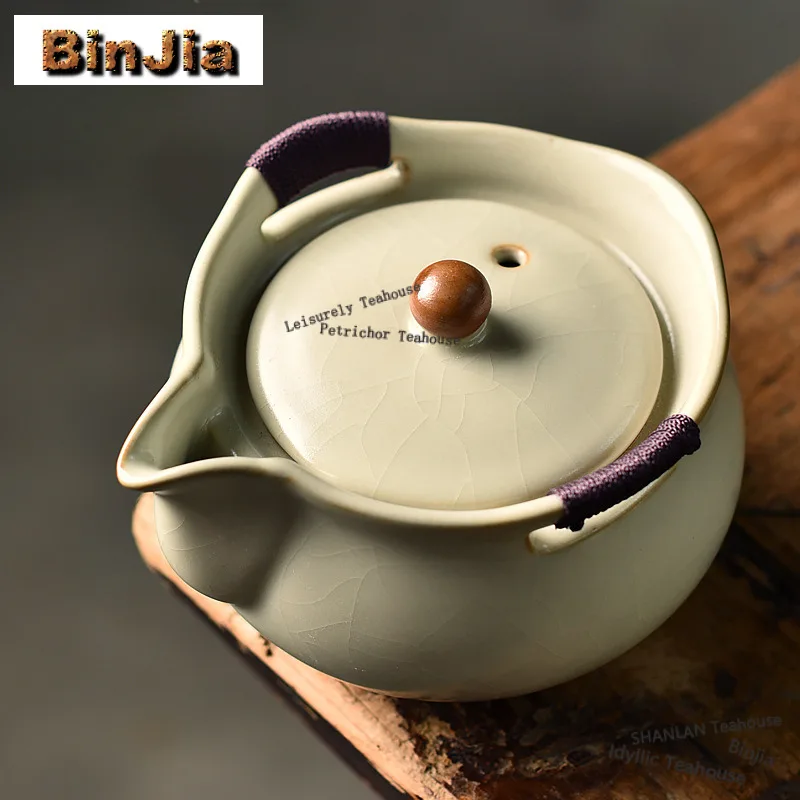 Чайник из жёлтой глины Ru Kiln с глазурью, 200 мл, эстетичный заварочный чайник с фильтром, аксессуары для чайной церемонии, подарок
Чайник из жёлтой глины Ru Kiln с глазурью, 200 мл, эстетичный заварочный чайник с фильтром, аксессуары для чайной церемонии, подарок