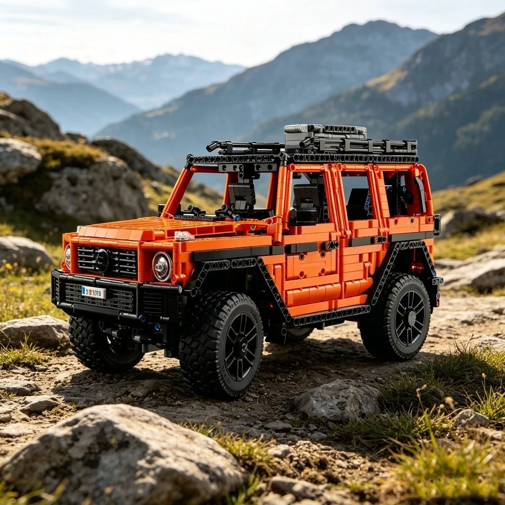 2891PCS Technical 1:10 Professional Line Off Road G500 Car Building Block SUV Assemble Bricks Vehicle Toys Gift For Adult Teens
2891PCS Technical 1:10 Professional Line Off Road G500 Car Building Block SUV Assemble Bricks Vehicle Toys Gift For Adult Teens