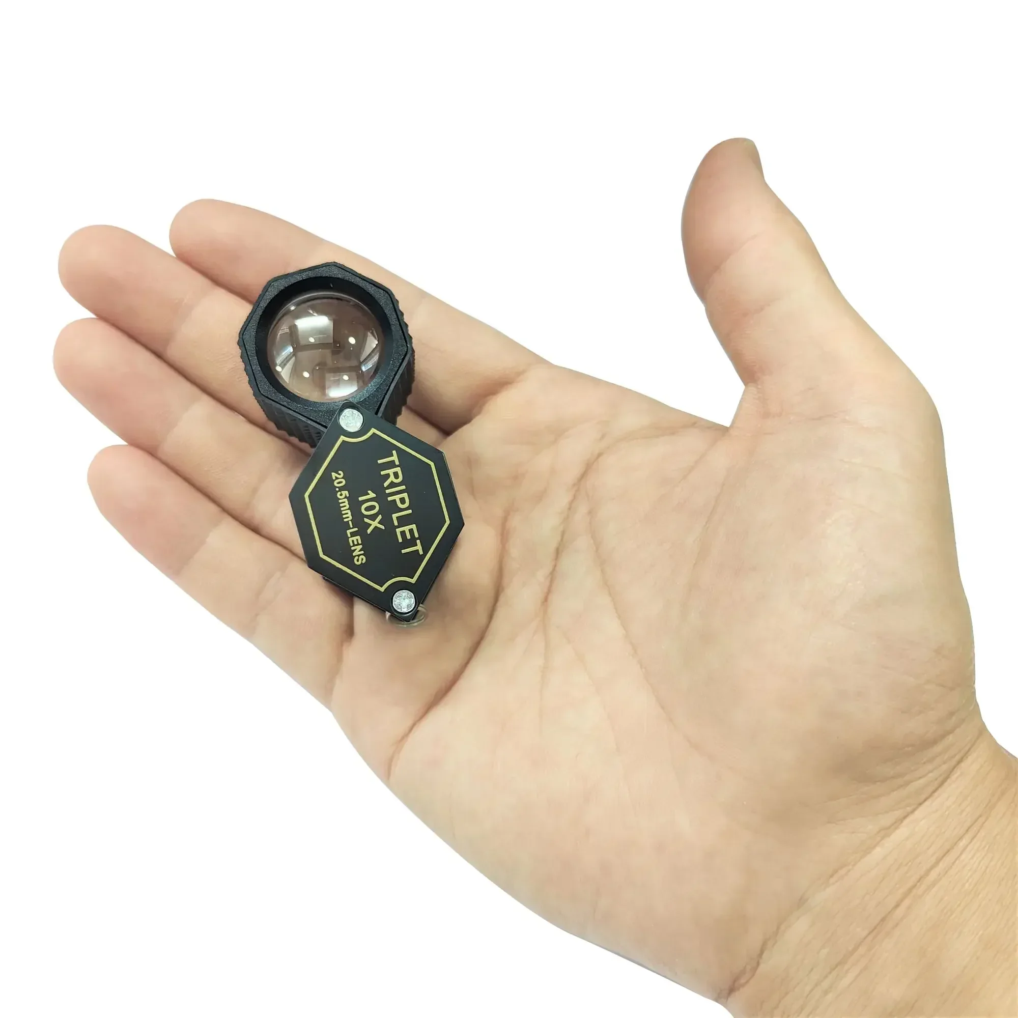 Hexagon 20.5mm Diameter 10x Loupe Triplet Gemstone Magnifier Diamond Grading Eye Magnifying Jewelry Identification Tools Lysuz
Hexagon 20.5mm Diameter 10x Loupe Triplet Gemstone Magnifier Diamond Grading Eye Magnifying Jewelry Identification Tools Lysuz