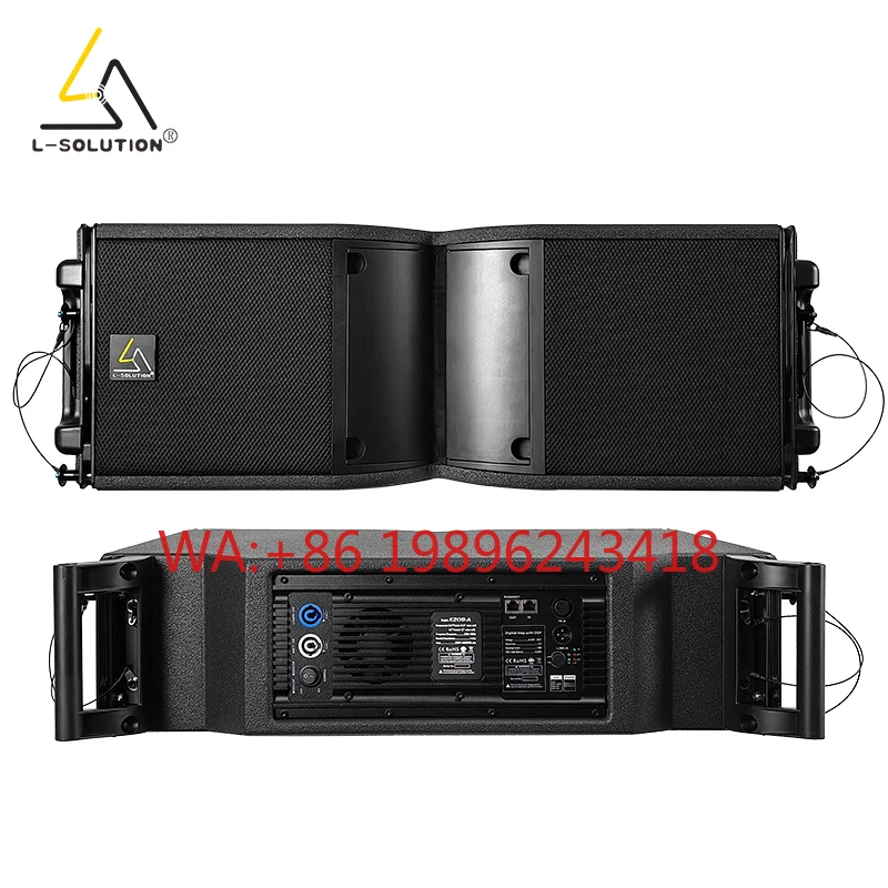 K208-A Dual 8-Inch 2-Way Active Line Array Speaker 500W Professional Audio Surround Sound System
K208-A Dual 8-Inch 2-Way Active Line Array Speaker 500W Professional Audio Surround Sound System