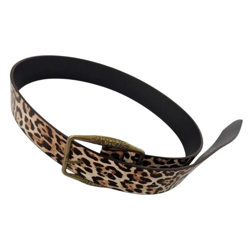 652F Leopard Pattern Belt Soft Comfortable Waist Belt Stylish Men Women Waistband for Casual or Business Attires
652F Leopard Pattern Belt Soft Comfortable Waist Belt Stylish Men Women Waistband for Casual or Business Attires