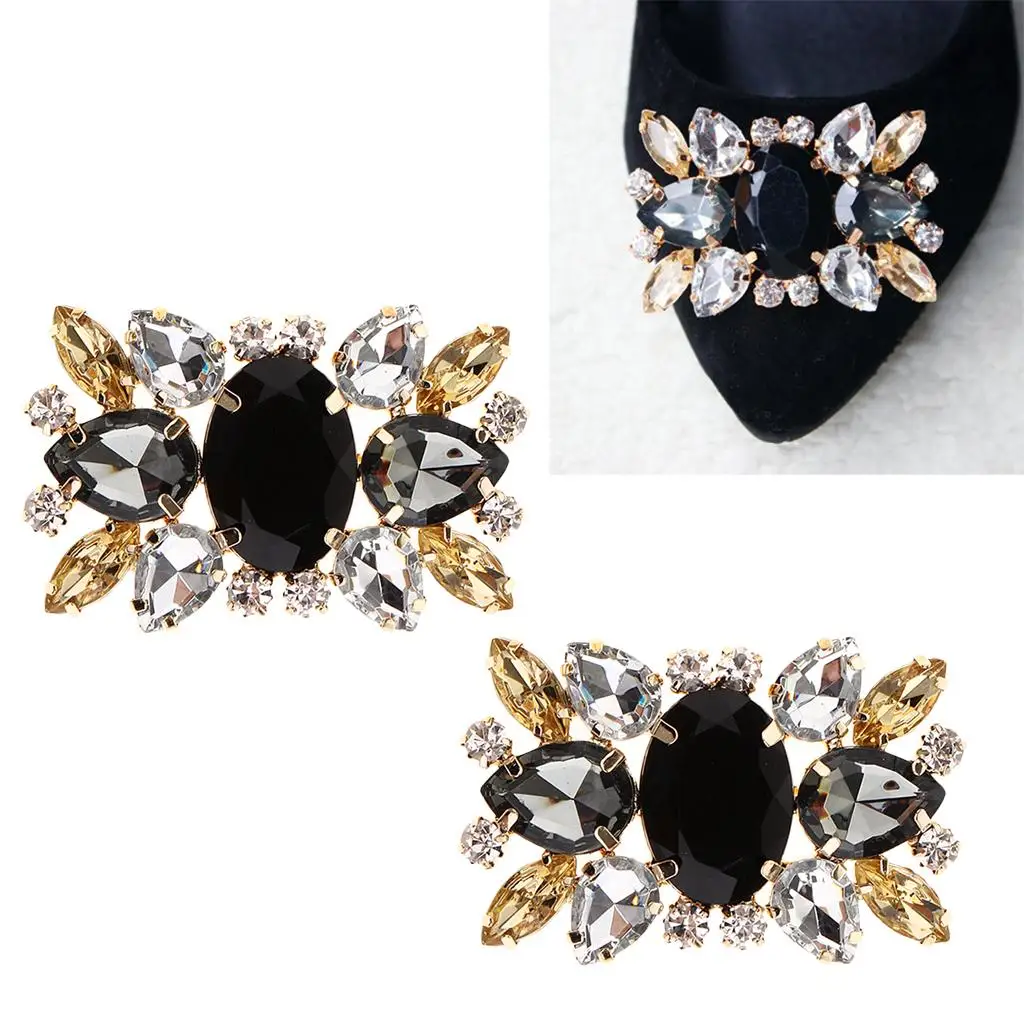 2 Rhinestones Crystal Shoe Clips Wedding Shoe Buckle Shoes Decoration
2 Rhinestones Crystal Shoe Clips Wedding Shoe Buckle Shoes Decoration