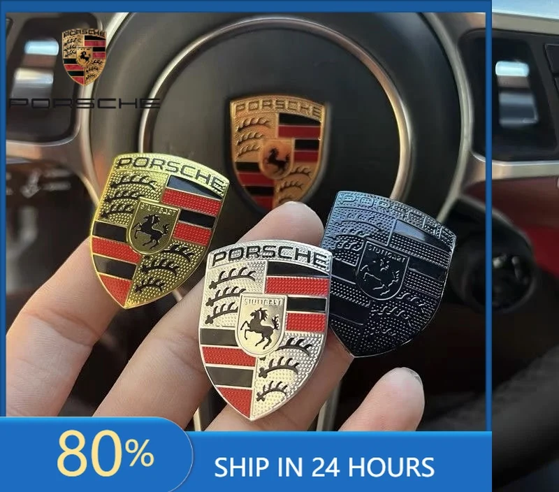 Interior Stickers Fot Porsche Car steering wheel center cover replacement badge modification accessory sticker suitable for 911
Interior Stickers Fot Porsche Car steering wheel center cover replacement badge modification accessory sticker suitable for 911