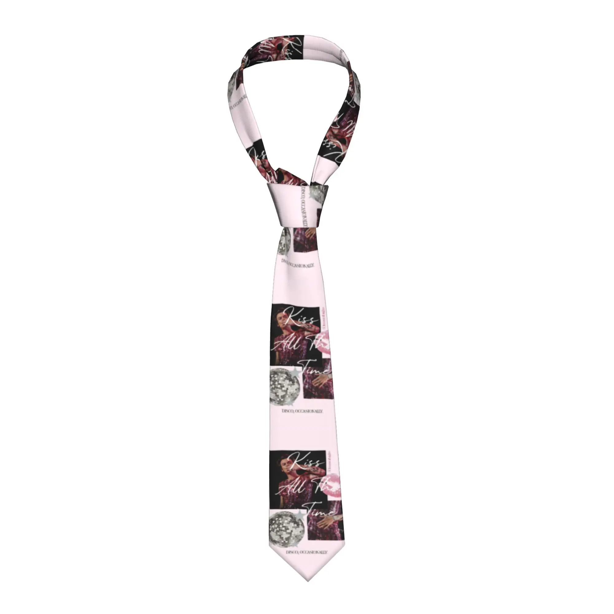 Kiss All The Time Disco HS Necktie Men Harrys Music Styles Neck Ties Silk Narrow Suits Accessories Cravat Accessories Business
Kiss All The Time Disco HS Necktie Men Harrys Music Styles Neck Ties Silk Narrow Suits Accessories Cravat Accessories Business