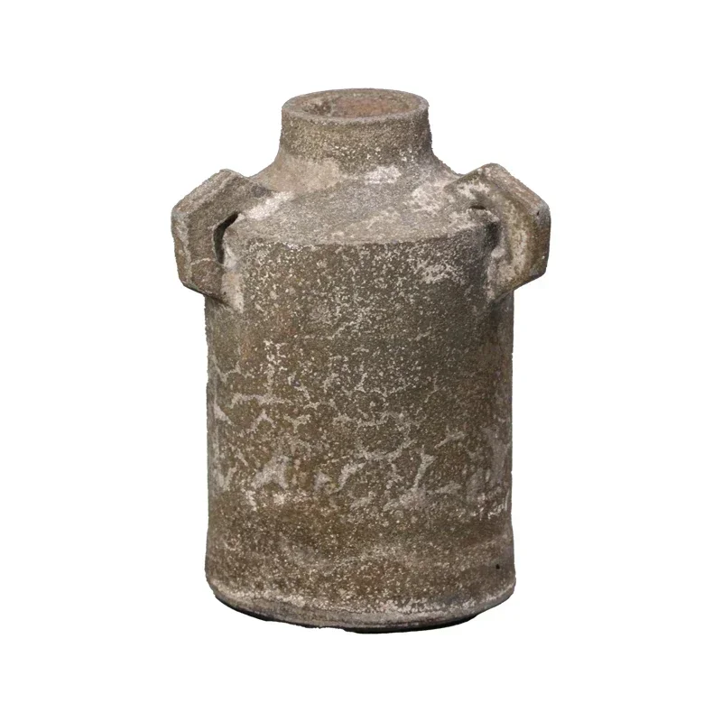 Grey pottery three series vase Japanese tea ceremony pottery pot flower arrangement device
Grey pottery three series vase Japanese tea ceremony pottery pot flower arrangement device