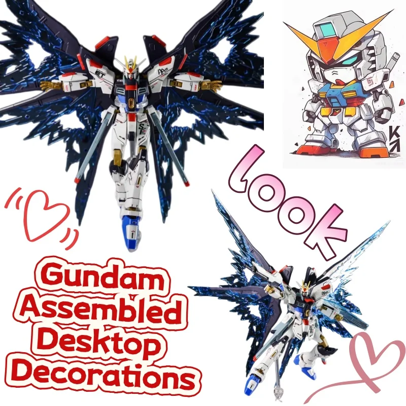 Gundam Assault Freedom Belt Light Wing New Life Assembled Model Handmade Desktop Decoration Boy's Birthday Gift
Gundam Assault Freedom Belt Light Wing New Life Assembled Model Handmade Desktop Decoration Boy's Birthday Gift