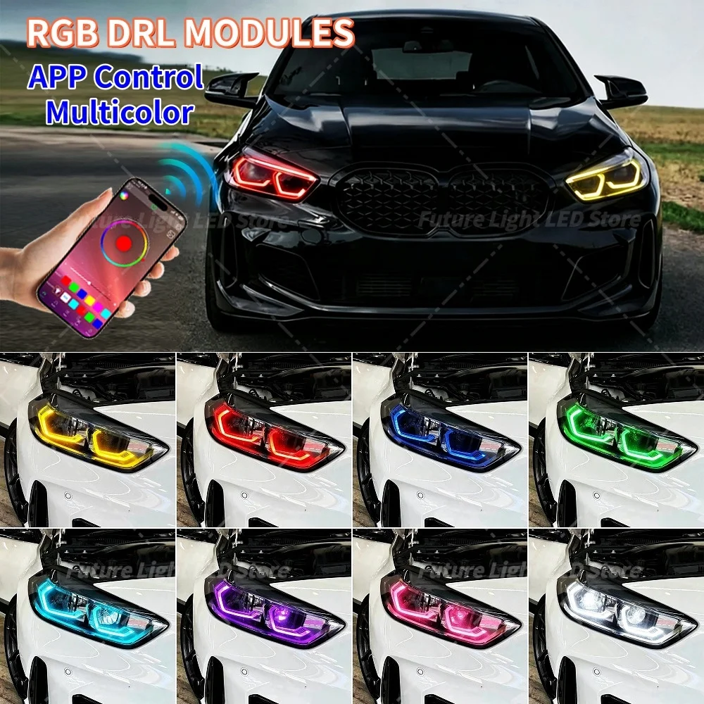 RGBW Multicolor DRL Module Boards For 19-22 BMW 1 Series F40 F44 Plug and Play APP Control RGB Daytime Running Lights CSL Yellow
RGBW Multicolor DRL Module Boards For 19-22 BMW 1 Series F40 F44 Plug and Play APP Control RGB Daytime Running Lights CSL Yellow