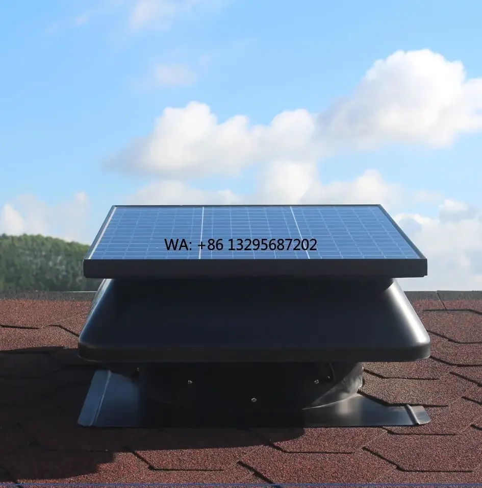 50W Solar Powered BLDC Motor 0 Energy Cost HVAC Systems OEM Commercial Attic Rooftop Ventilator for Air Circulation Cooling
50W Solar Powered BLDC Motor 0 Energy Cost HVAC Systems OEM Commercial Attic Rooftop Ventilator for Air Circulation Cooling