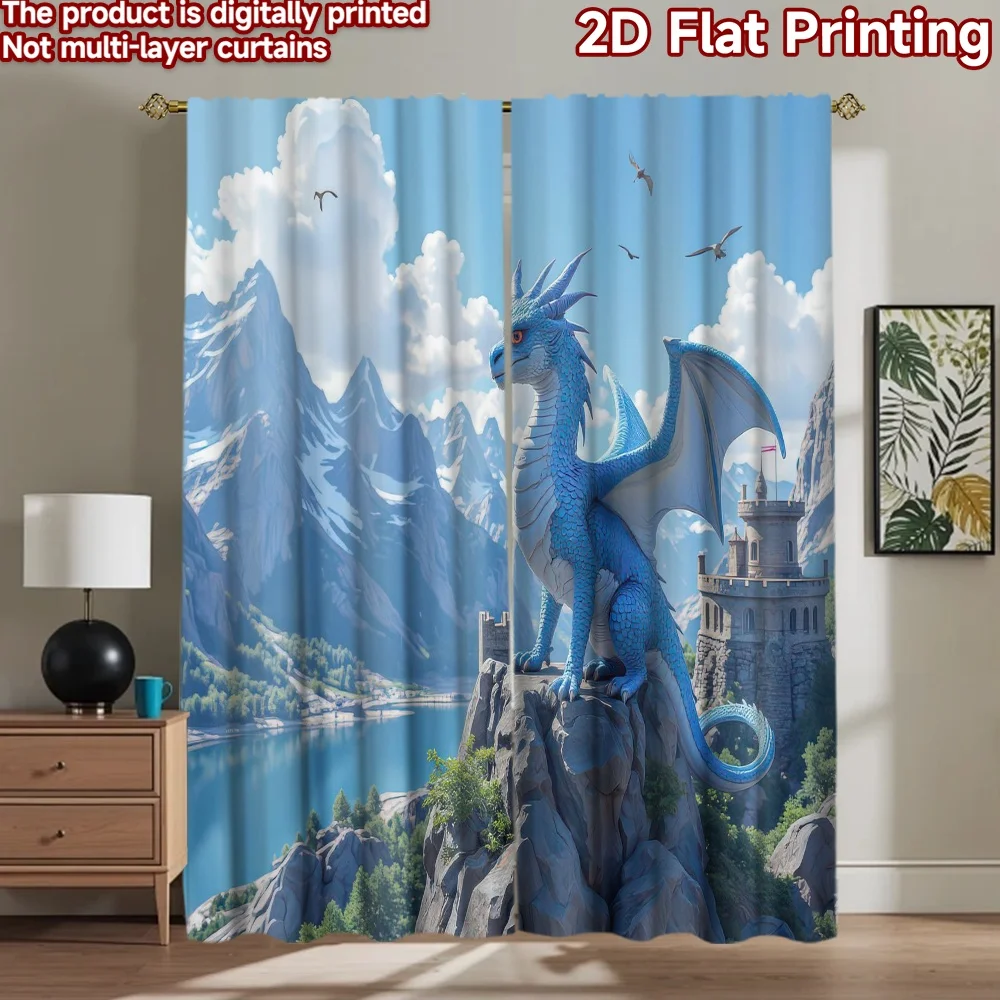 1pc 2D flat Photography Backdrop Popular Party Backdrop Blue Dragon Overlooking Castle 100% Polyester Family Party Decoration
1pc 2D flat Photography Backdrop Popular Party Backdrop Blue Dragon Overlooking Castle 100% Polyester Family Party Decoration