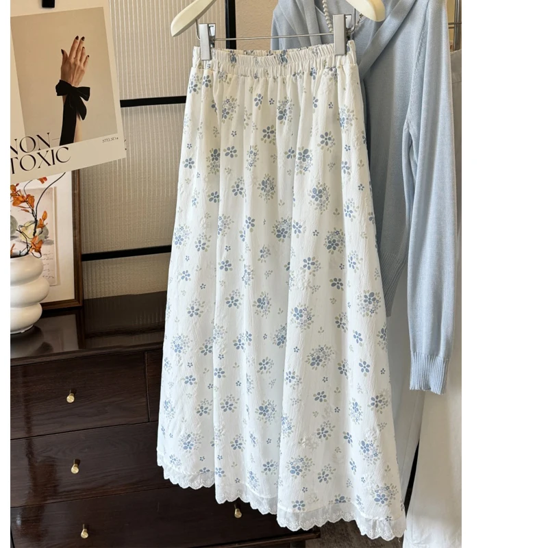 2025 New Arrival Women Summer Long Cotton Skirt High Waist Flower Print Women Boho Maxi Skirts Faldas Femme Streetwear
2025 New Arrival Women Summer Long Cotton Skirt High Waist Flower Print Women Boho Maxi Skirts Faldas Femme Streetwear