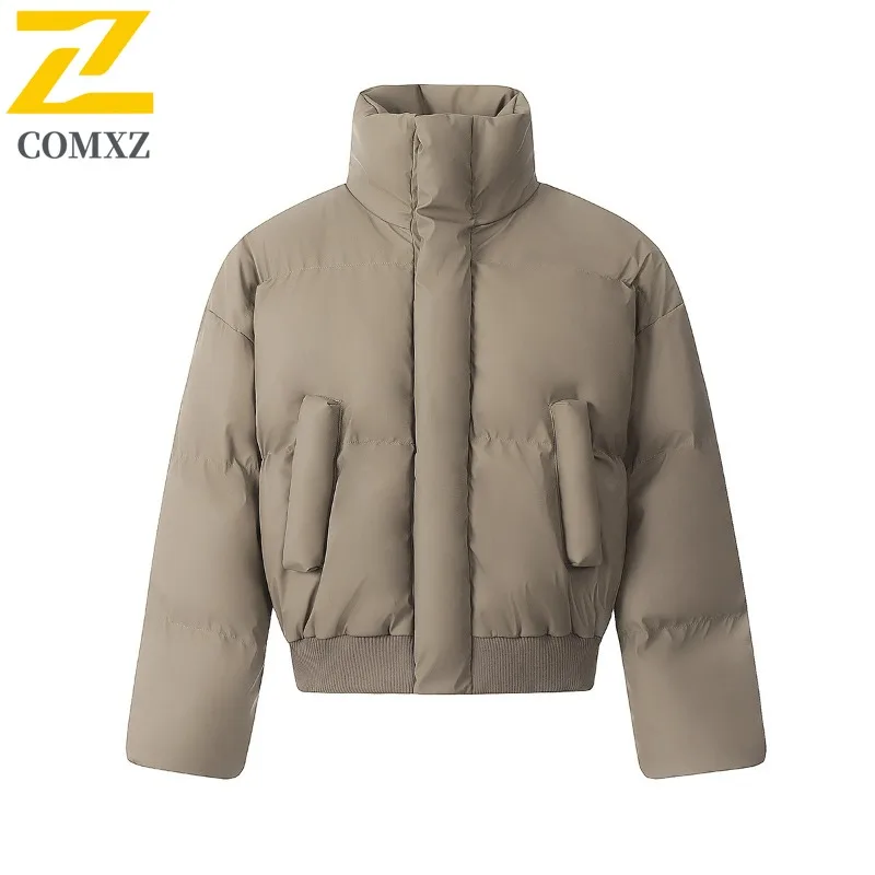 COMXZ Men's Parker Coat 2025 Thick Warm Stylish Solid Street Leisure Winter Jacket Camping Trip Minimalist Design Padding Coat
COMXZ Men's Parker Coat 2025 Thick Warm Stylish Solid Street Leisure Winter Jacket Camping Trip Minimalist Design Padding Coat