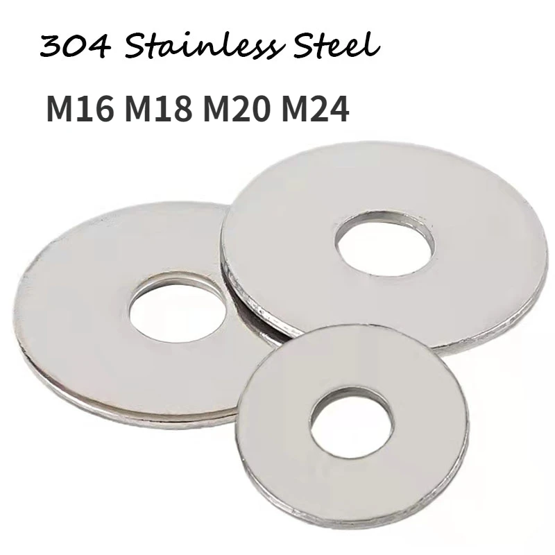 1pcs GB5287 M16 M18 M20 M24 304 Stainless Steel Extra-large Flat Washer Flat Washer
1pcs GB5287 M16 M18 M20 M24 304 Stainless Steel Extra-large Flat Washer Flat Washer