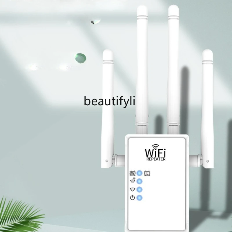 Signal Amplifier Gigabit Router Wireless Network Wall-Penetrating King Dual-Band Enhancer
Signal Amplifier Gigabit Router Wireless Network Wall-Penetrating King Dual-Band Enhancer