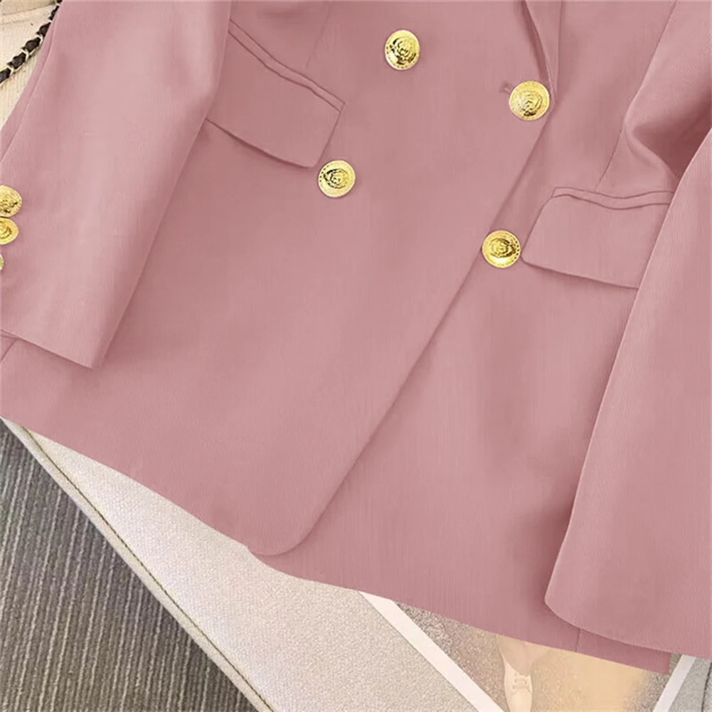 Blazer For Women Elegant Suit Jacket Loose Long Sleeve Jacket Autumn Outfit Casual Loose Fit Blazer Lapel Neckline Style
Blazer For Women Elegant Suit Jacket Loose Long Sleeve Jacket Autumn Outfit Casual Loose Fit Blazer Lapel Neckline Style