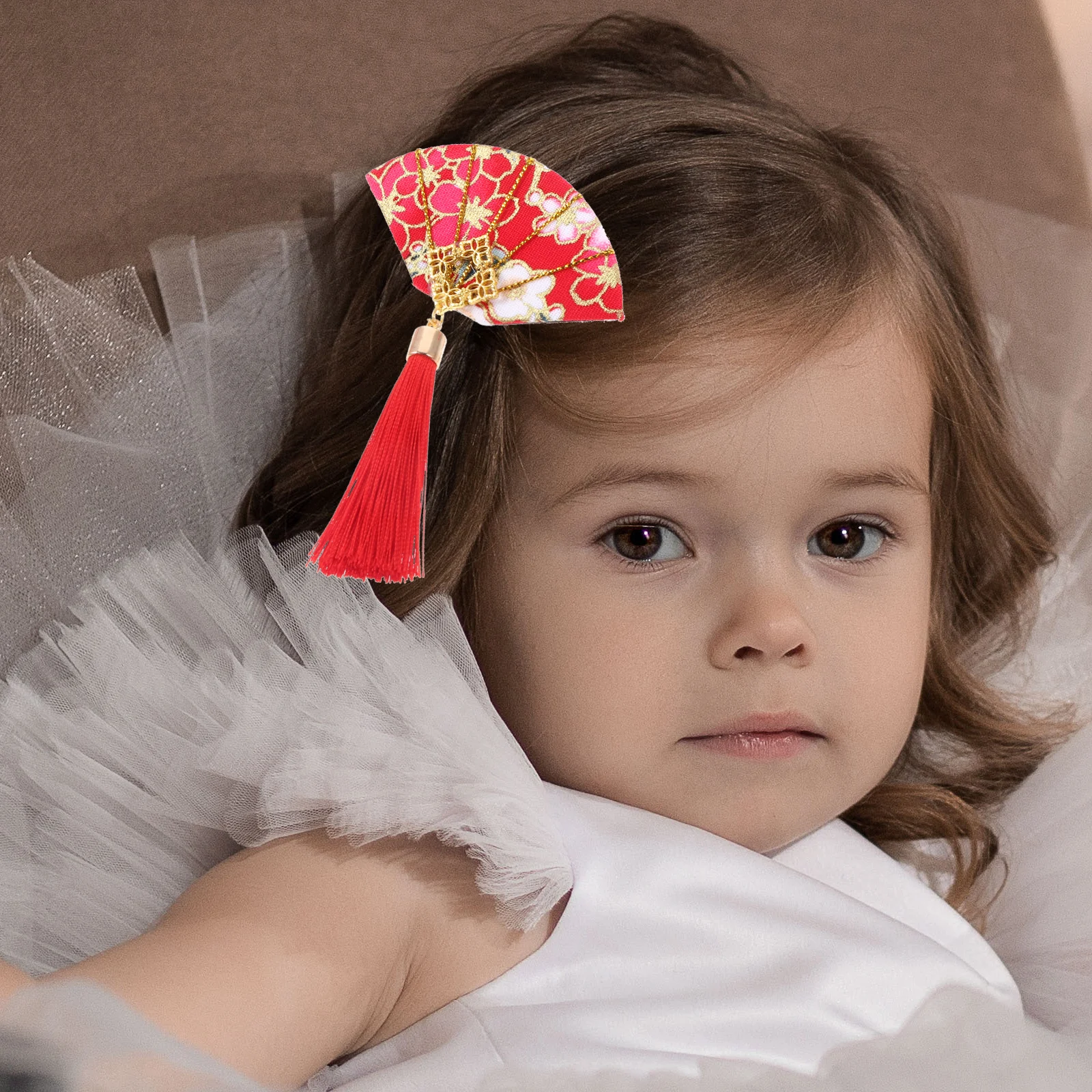 2pcs Fan Hair Clips Tassel Flower Snap Red for Women Girls Kids Lightweight Comfortable Daily Party Wedding Hair Accessories
2pcs Fan Hair Clips Tassel Flower Snap Red for Women Girls Kids Lightweight Comfortable Daily Party Wedding Hair Accessories