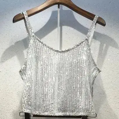 2024 Summer's new sexy fashion Sequins on the inside and the outside wear halter vest body chain for women gift
2024 Summer's new sexy fashion Sequins on the inside and the outside wear halter vest body chain for women gift