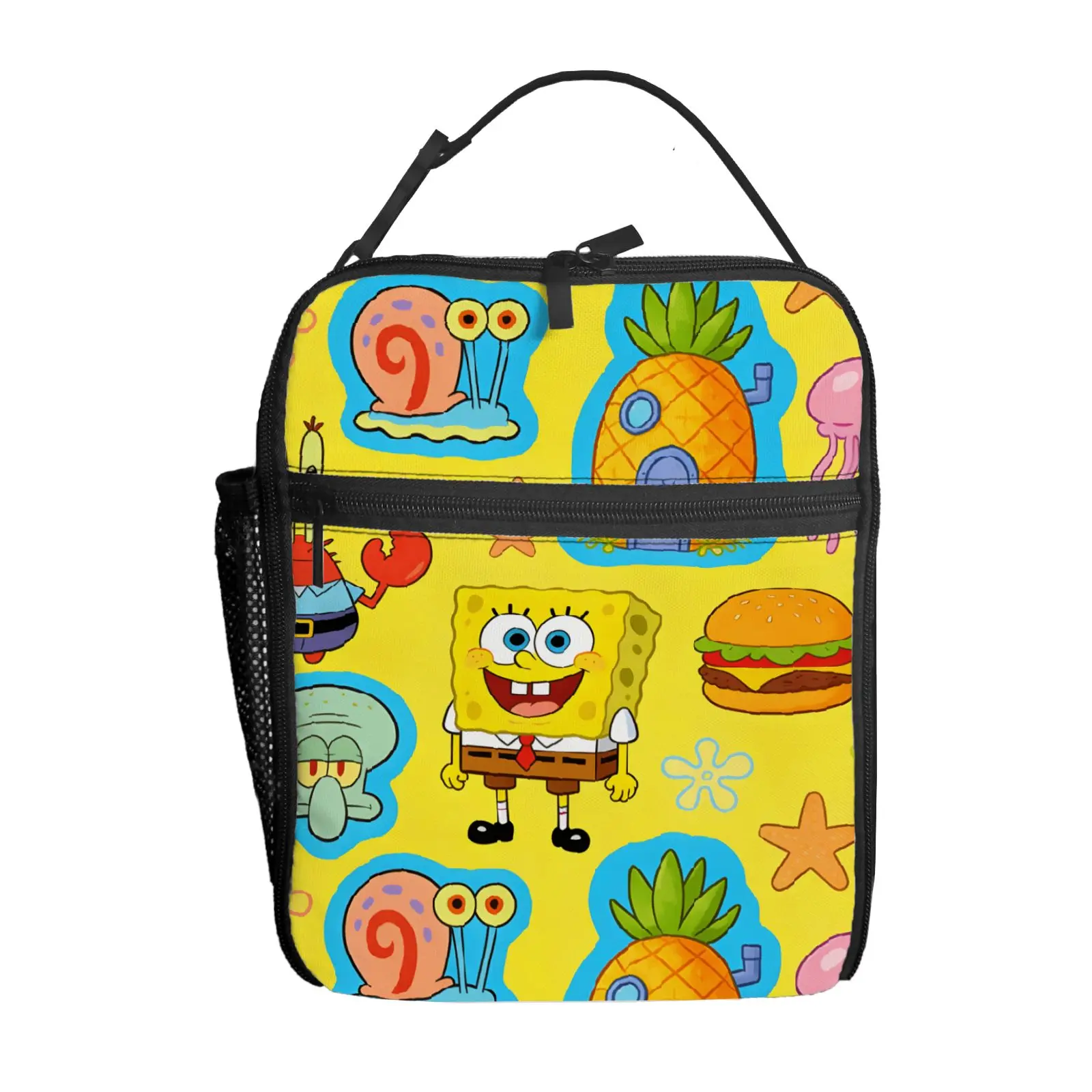 1 шт. сумка-ланчбокс с изображением Губки Боба, высококачественная, милая, повседневная, для вечеринок, пикников, школы, подарок для ежедневного использования
1 шт. сумка-ланчбокс с изображением Губки Боба, высококачественная, милая, повседневная, для вечеринок, пикников, школы, подарок для ежедневного использования