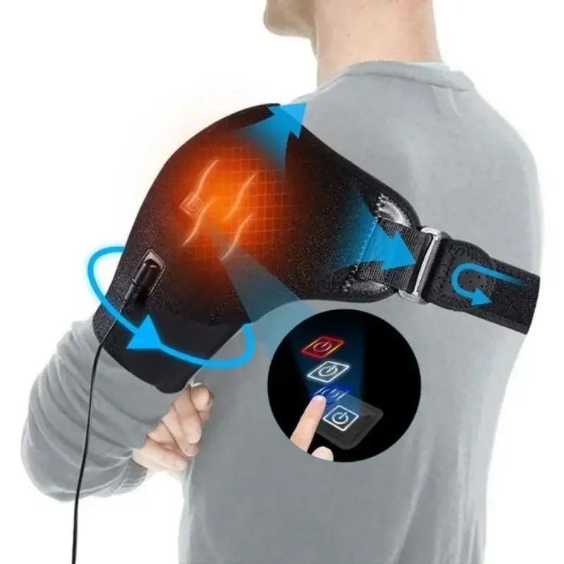 Heating Shoulder Support Belt with 3 Levels of Temperature Adjustment for Cold and Warm Body Relaxation Tool Suitable Both Sides
Heating Shoulder Support Belt with 3 Levels of Temperature Adjustment for Cold and Warm Body Relaxation Tool Suitable Both Sides