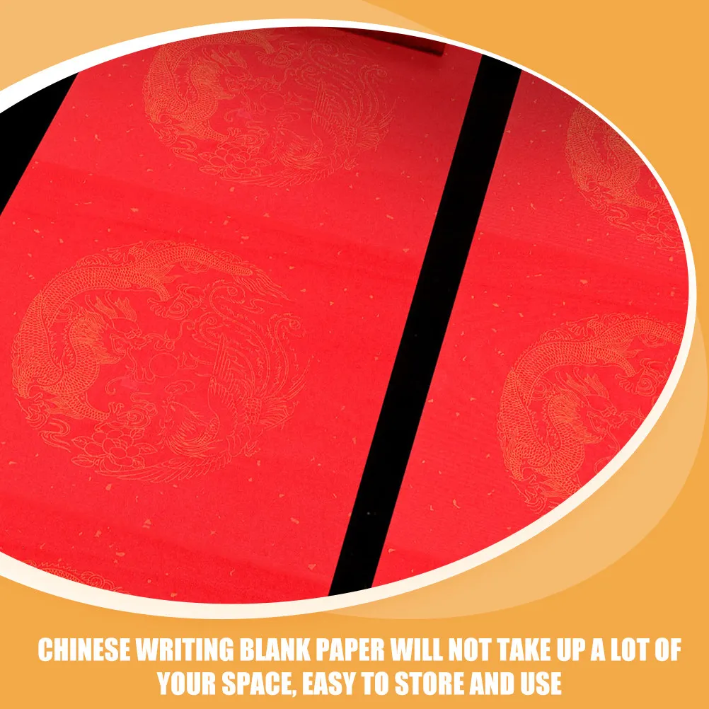 1 Roll New Year Red Rice Paper Chinese Calligraphy Paper Blank Scroll for Spring Festival Writing Craft Scroll
1 Roll New Year Red Rice Paper Chinese Calligraphy Paper Blank Scroll for Spring Festival Writing Craft Scroll