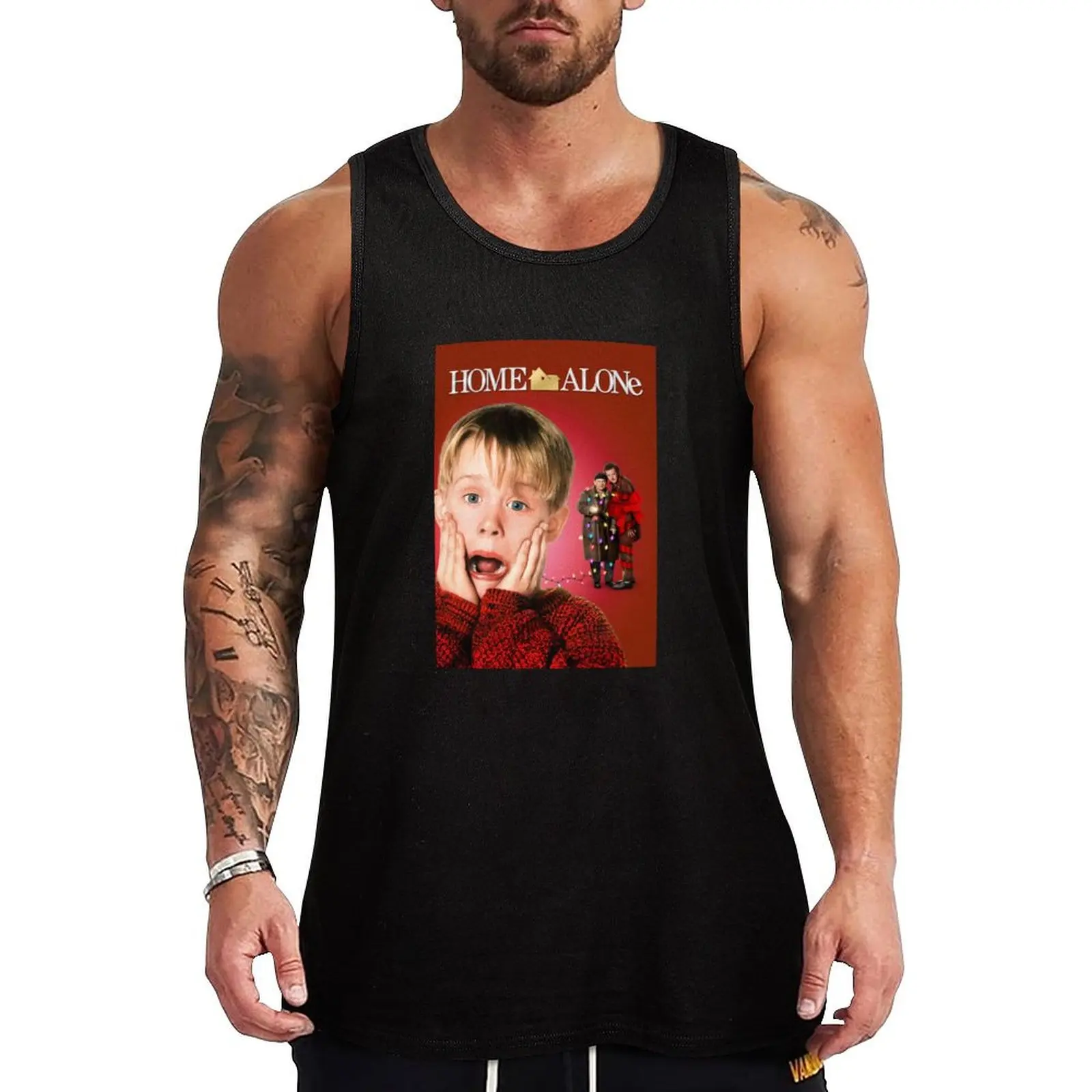 home alone Tank Top gym training accessories anime Men's sleeveless t-shirt gym t shirt men
home alone Tank Top gym training accessories anime Men's sleeveless t-shirt gym t shirt men