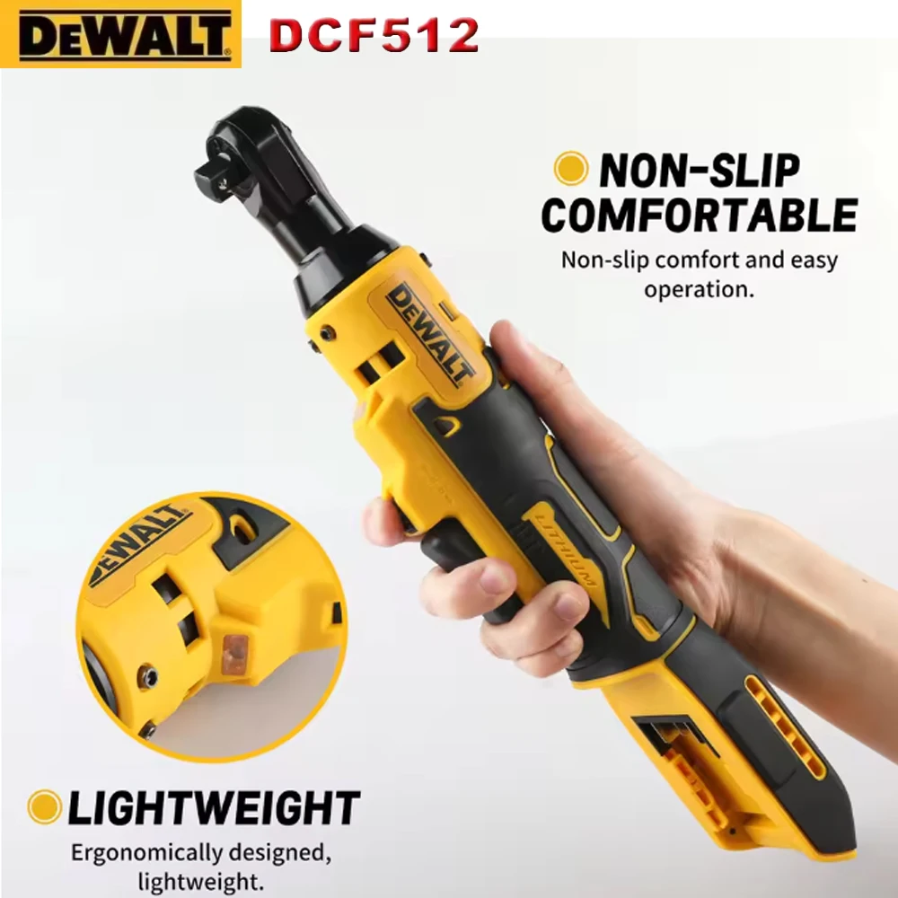DEWALT DCF5121 20V Cordless Ratchet Wrench Portable Variable Speed Brushless Electric Wrench with LED Light Power Tool Battery
DEWALT DCF5121 20V Cordless Ratchet Wrench Portable Variable Speed Brushless Electric Wrench with LED Light Power Tool Battery