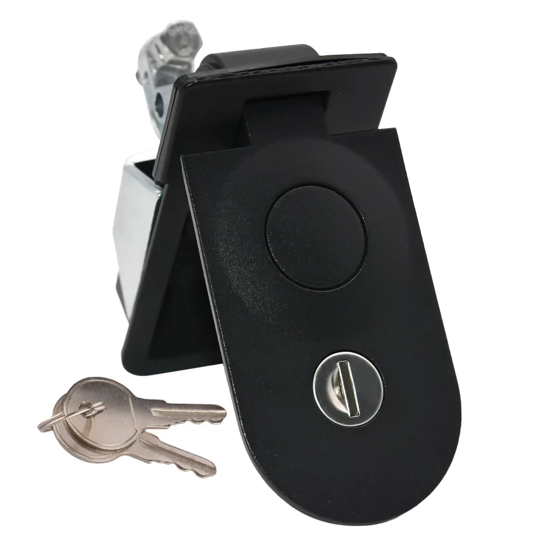 Black Compression Flush Mount Push Lock Door Latch for RV Camper Trailer Caravans Tool Box Boats
Black Compression Flush Mount Push Lock Door Latch for RV Camper Trailer Caravans Tool Box Boats