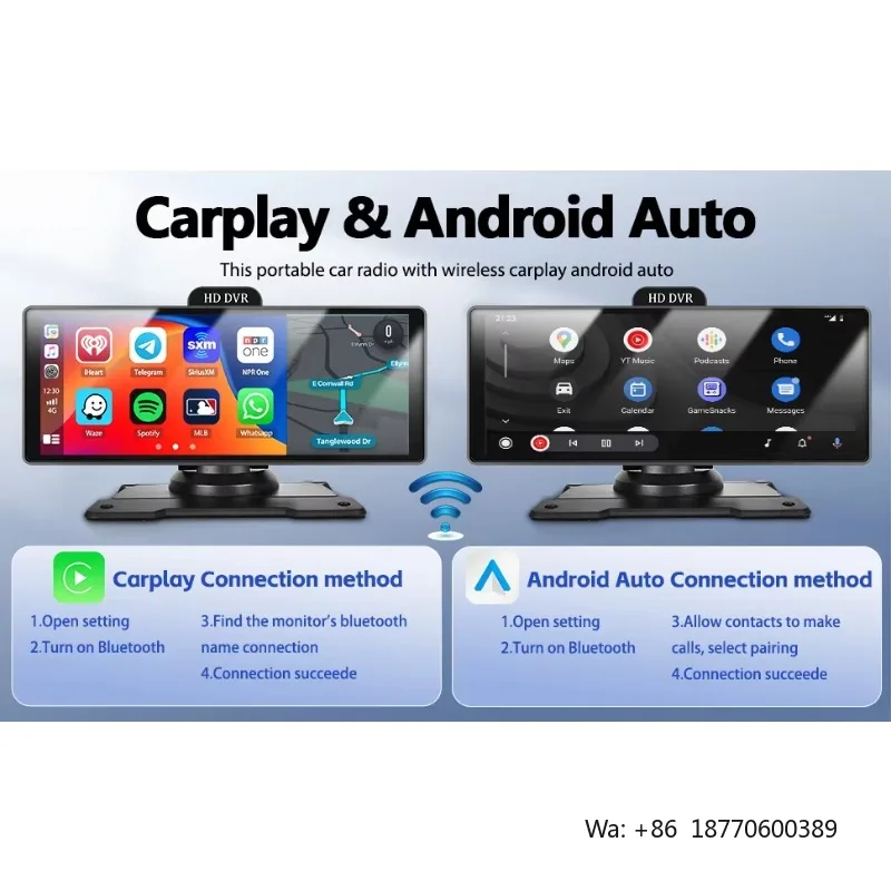 10.26 Inch Carplay Screen Car Radio Multimedia Video Player 4k Carplay with Dashcam
10.26 Inch Carplay Screen Car Radio Multimedia Video Player 4k Carplay with Dashcam