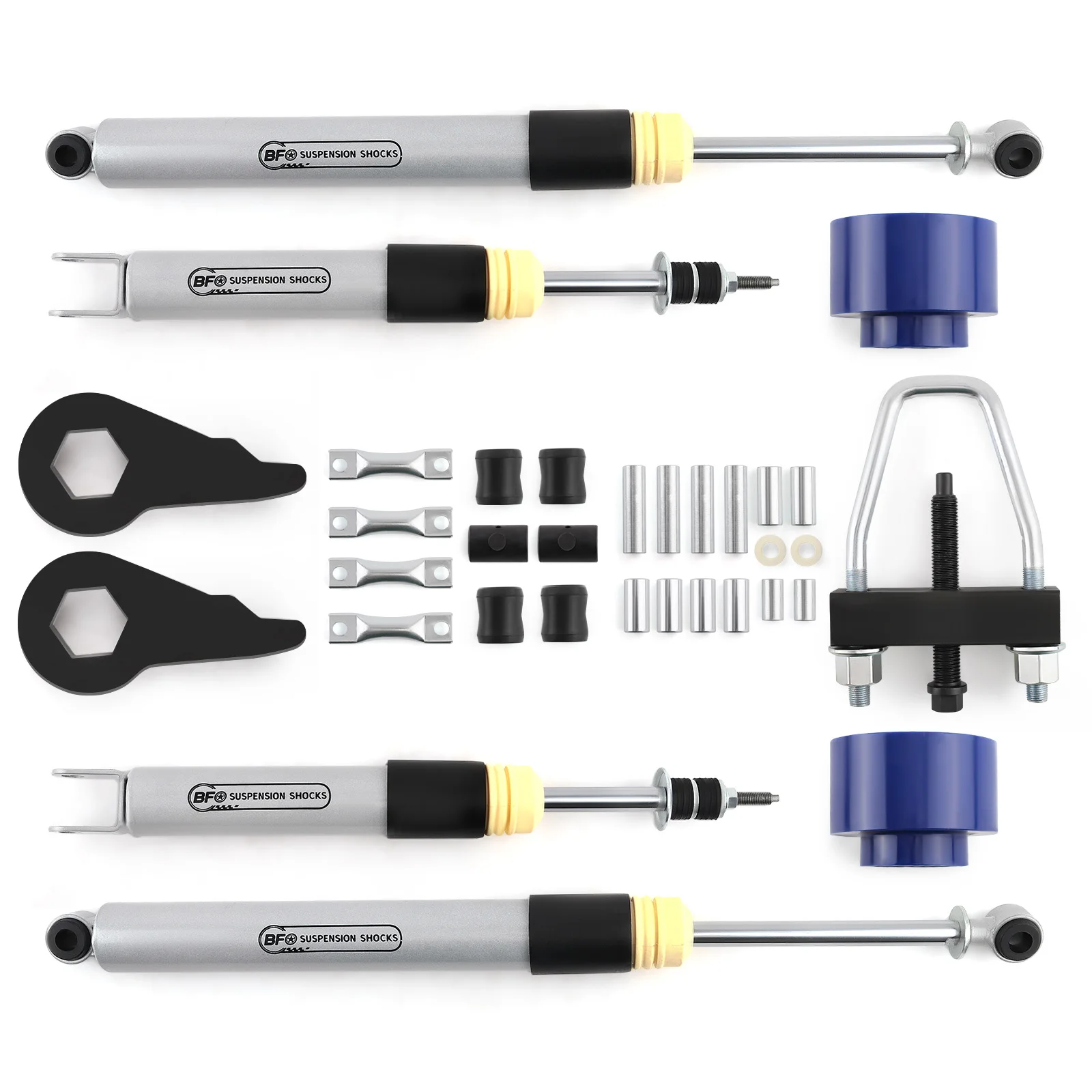 Front 3'' Rear 2in Lift Kit for Chevrolet Tahoe GMC Yukon 00-2006 Extended Shock
Front 3'' Rear 2in Lift Kit for Chevrolet Tahoe GMC Yukon 00-2006 Extended Shock