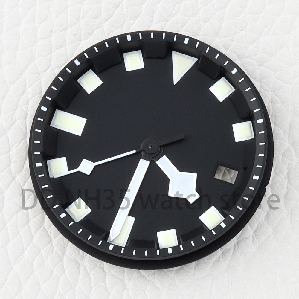 31mm NH35 Watch Dial Face Green Luminous Dial Hands Blue/Black Dial for Pelagos NH35/NH36 Movement Watch Replacement Accessories
31mm NH35 Watch Dial Face Green Luminous Dial Hands Blue/Black Dial for Pelagos NH35/NH36 Movement Watch Replacement Accessories
