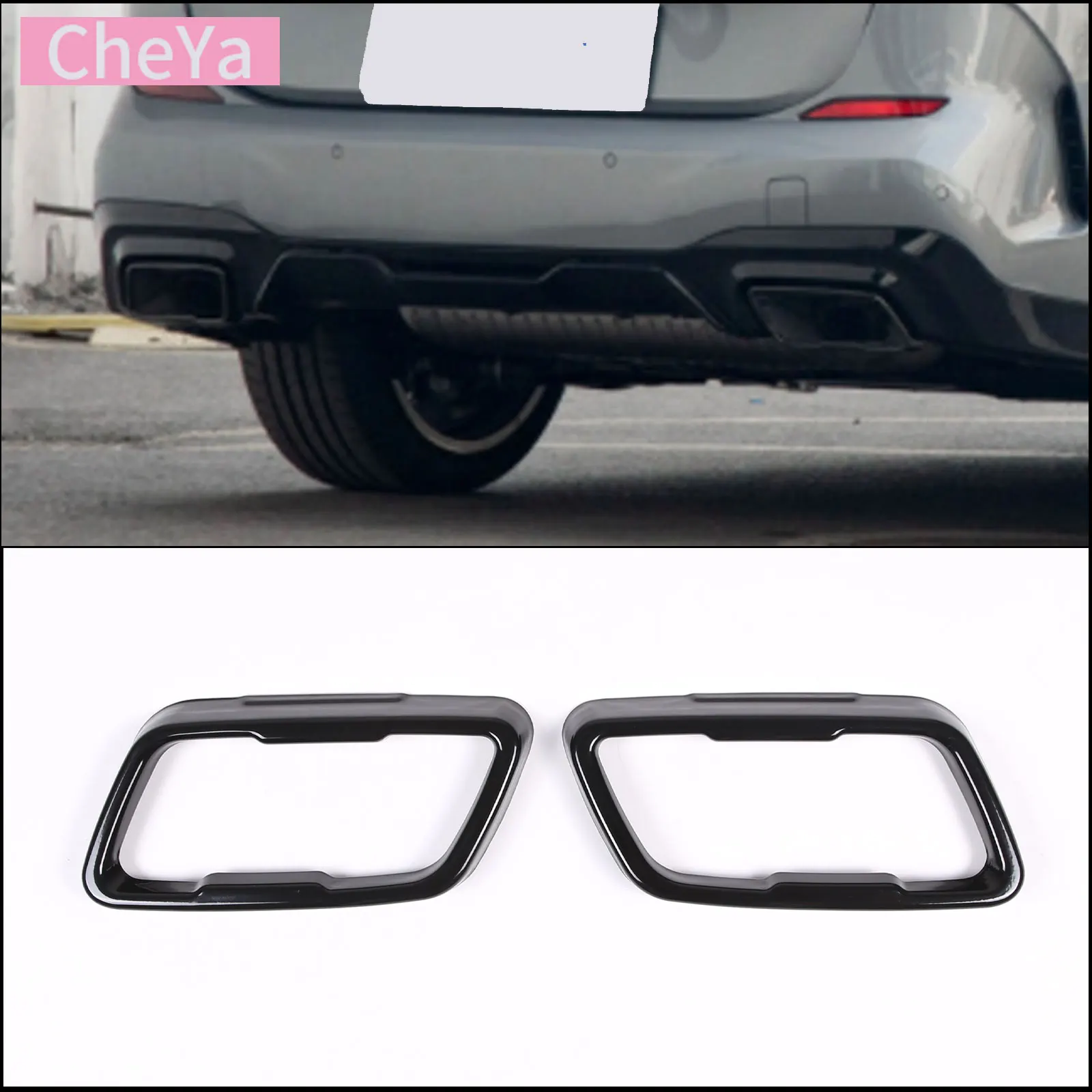 Stainless Steel Car Tail Pipe Exhaust Pipe Decorative Frame Cover for BMW 2 Series F44 2020-23 Exterior Modification Accessories
Stainless Steel Car Tail Pipe Exhaust Pipe Decorative Frame Cover for BMW 2 Series F44 2020-23 Exterior Modification Accessories